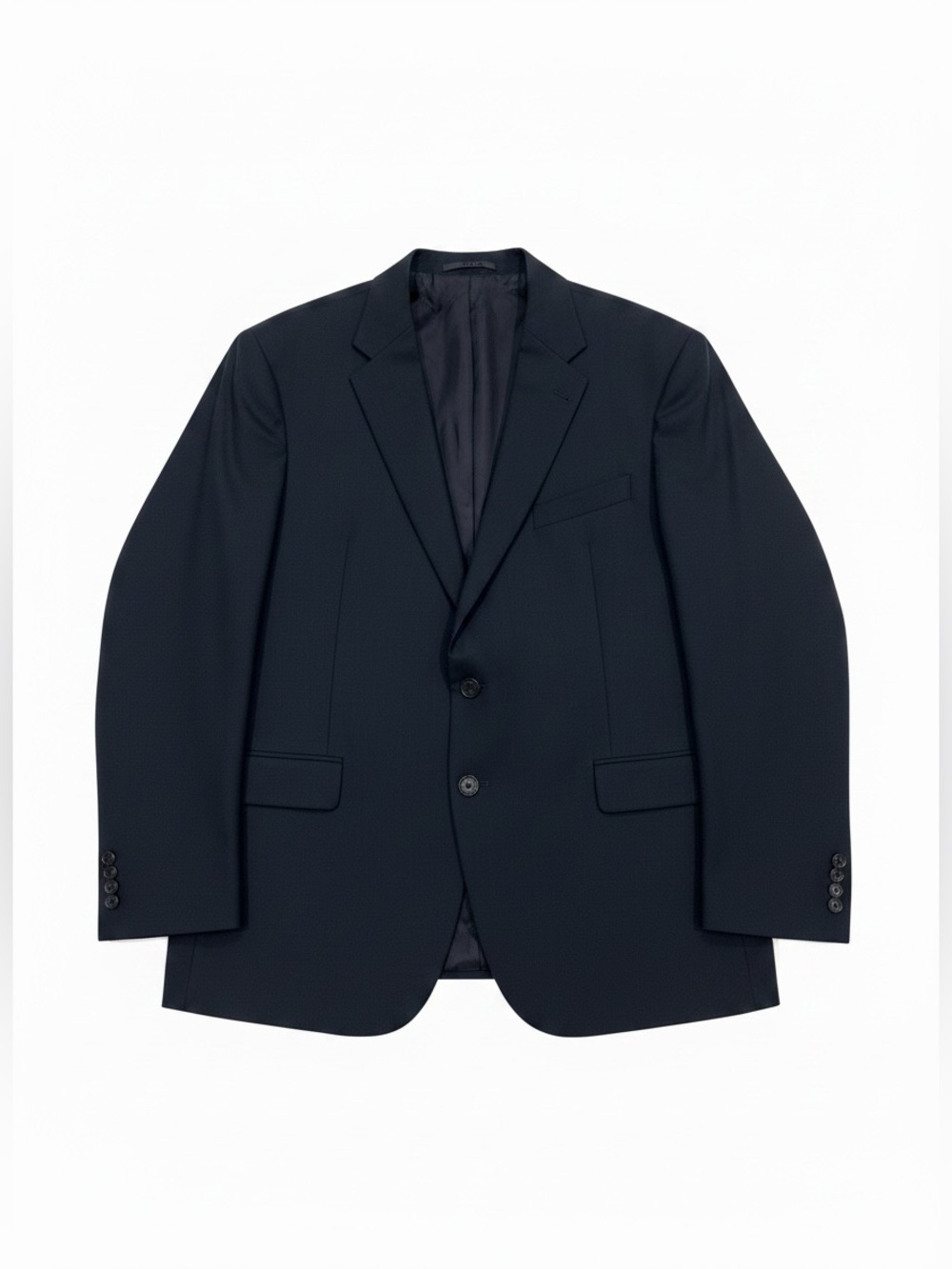 Joseph Abboud Marzotto Super 100’s Wool Sport Coat Suit Jacket Navy Blue 48R